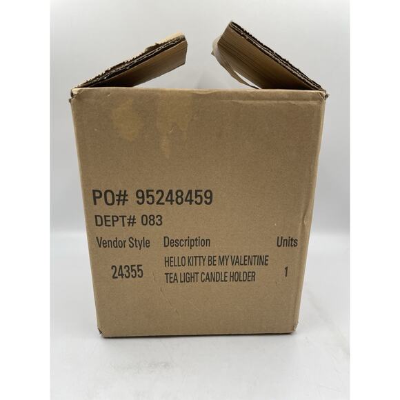 Blue Sky Clayworks Hello Kitty Be My Valentine Tea Light By Heather Goldminc NWT - Picture 15 of 15